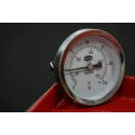 RS PRO Temperature Gauge Dial Thermometer Steel Case 66 mm 120°C Threaded Connection 324-8558