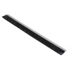 RS PRO Black Aluminium Brush Strip 75 mm Looped Insert 180° h-Profile 326-9965