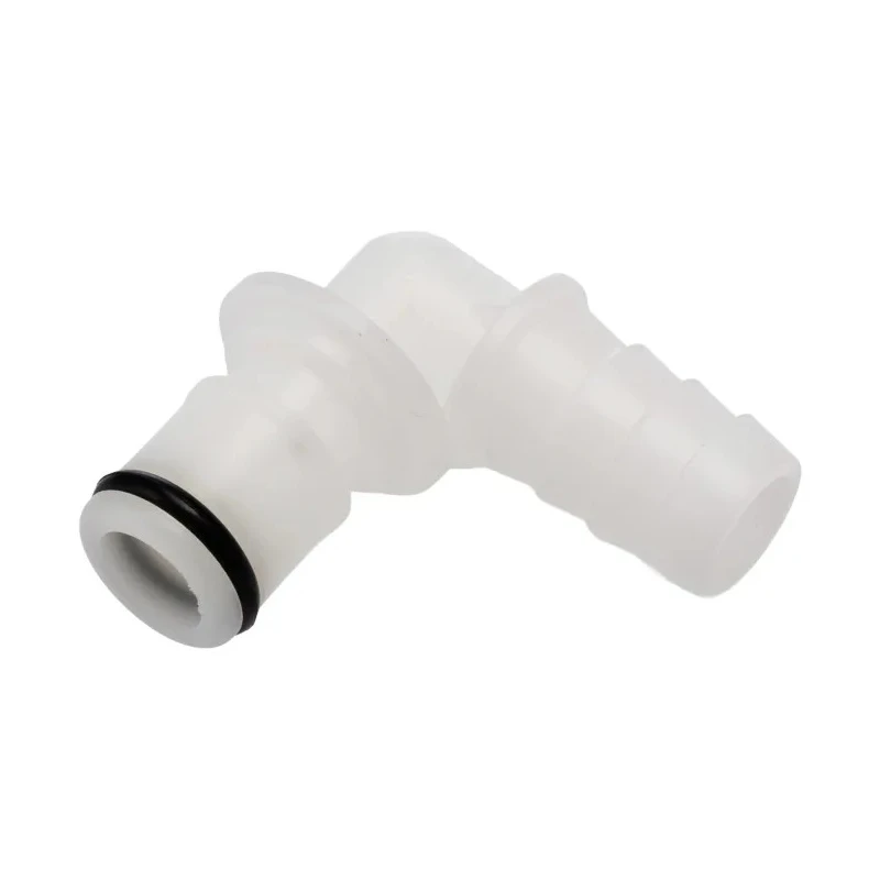 Colder Products Hose Connector 9.53 mm ID Elbow Insert Acetal Body Male Connection Grey 8.3 bar APC23006