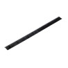 RS PRO Black Nylon Aluminium Brush Strip 50 mm Length, 7.6 mm Width, 58 mm Height, 90° F-Profile 326-9915