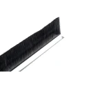 RS PRO Black Nylon Aluminium Brush Strip 50 mm Length, 7.6 mm Width, 58 mm Height, 90° F-Profile 326-9915