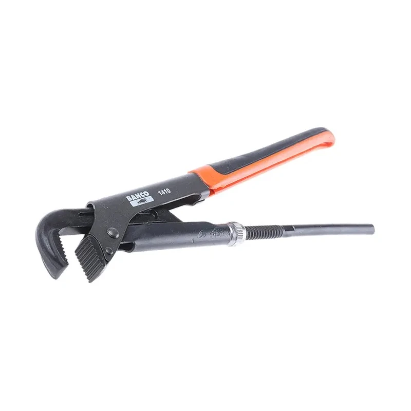 Bahco 1 in Jaw Capacity Pipe Wrench 320mm Overall Length Plastic Handle Anti-Rust Treated Alloy Steel 1410