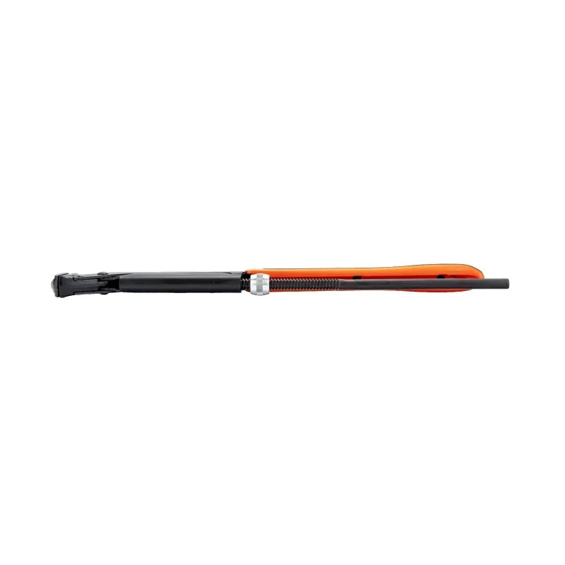 Bahco 1 in Jaw Capacity Pipe Wrench 320mm Overall Length Plastic Handle Anti-Rust Treated Alloy Steel 1410