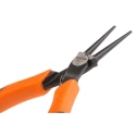 Bahco 4-Piece Round Nose Plier Set, Alloy Steel, Black Finish, 140mm Length, 37mm Jaw Length 2521G-140