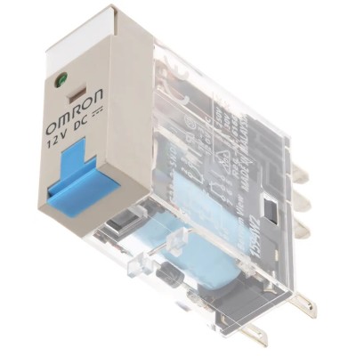 Omron Non-Latching PCB Relay 12V DC Coil 5A Switching Current DPDT G2R-2-SNDI 12VDC (S)