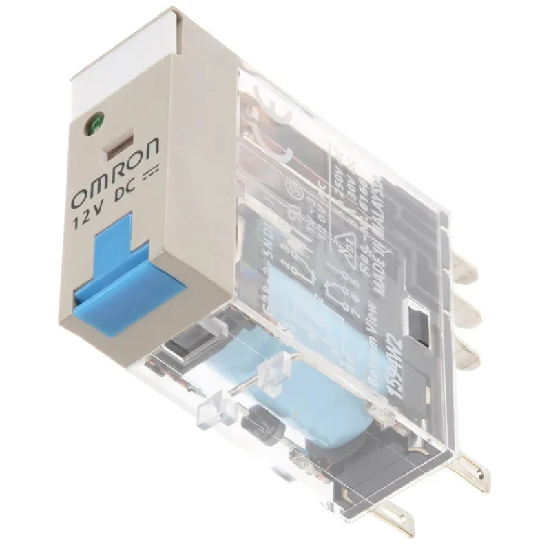 Omron Non-Latching PCB Relay 12V DC Coil 5A Switching Current DPDT G2R-2-SNDI 12VDC (S)