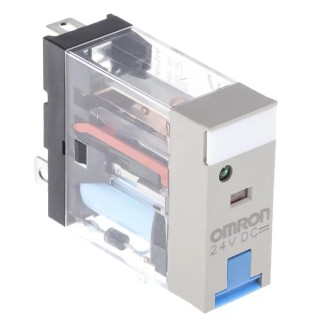 Omron Panel Power Relay 24V DC Coil 10A Switching Current SPDT G2R-1-SNDI DC24(S)