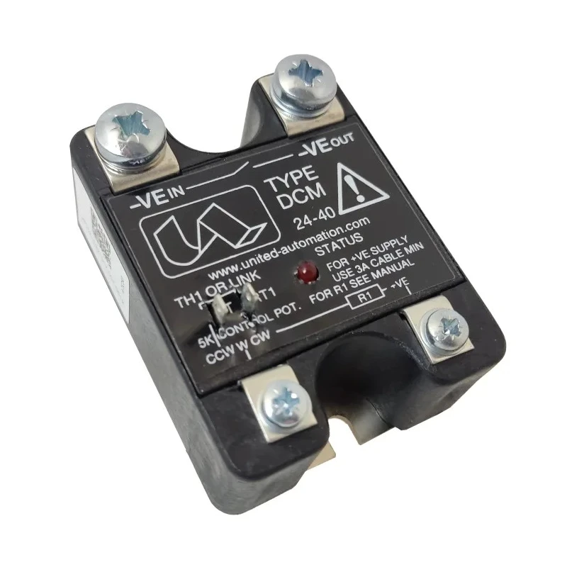 United Automation 24V DC Motor Controller 40A Current Rating DCM-24-40
