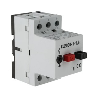RS PRO Motor Protection Circuit Breaker 1A to 1.6 A Current Rating, 690 V, -5°C to 40°C Operating Temperature 331-3618