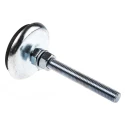 FlexLink Adjustable Foot M12 Thread Steel 11 mm Groove XCFS 12X68