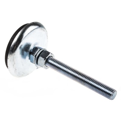 FlexLink Adjustable Foot M12 Thread Steel 11 mm Groove XCFS 12X68