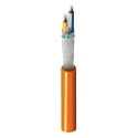 Belden Multi-Core Industrial Cable 2 Cores 0.9mm² 18 AWG Screened 300V Orange Polypropylene Sheath 152m 3076F 003500