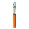 Belden Multi-Core Industrial Cable 2 Cores 0.9mm² 18 AWG Screened 300V Orange Polypropylene Sheath 152m 3076F 003500