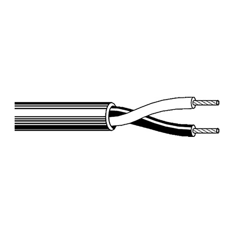 Belden Multicore Instrument Audio Cable 18 AWG, Silver PVC Jacket, 1 Pair, 152 m Length 8461 060U500