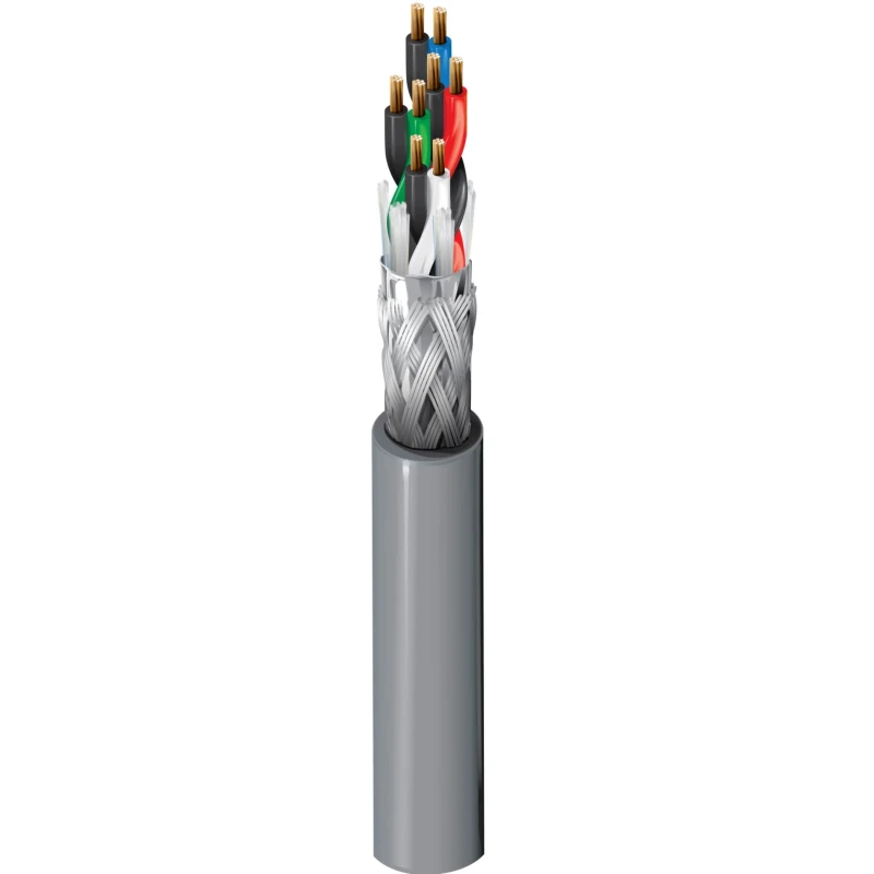Belden 8134 Series Data Cable 4 Pairs 8 Cores 0.08 mm² 152 m Silver Sheath Polyvinyl Chloride 8134 060500