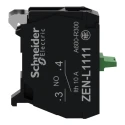 Schneider Electric Harmony Series Contact Block 600V, 10A, 1 NO ZENL1111