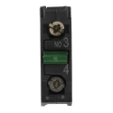 Schneider Electric Harmony Series Contact Block 600V, 10A, 1 NO ZENL1111