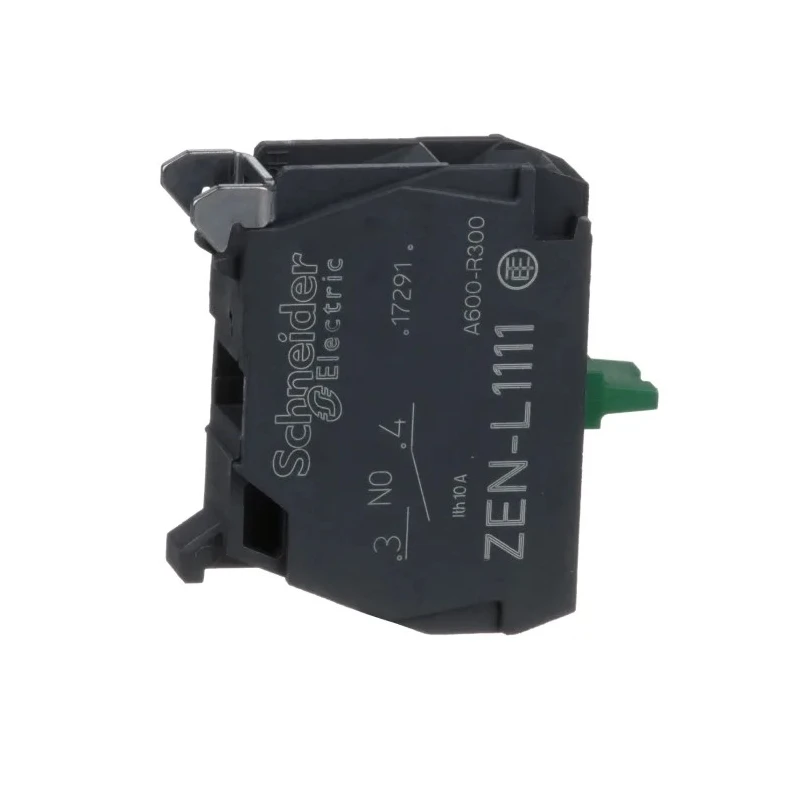 Schneider Electric Harmony Series Contact Block 600V, 10A, 1 NO ZENL1111