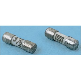 Schurter Non-Resettable Fuse 2A, 125 V AC, 125 V DC Ceramic Body 7010.9963.63