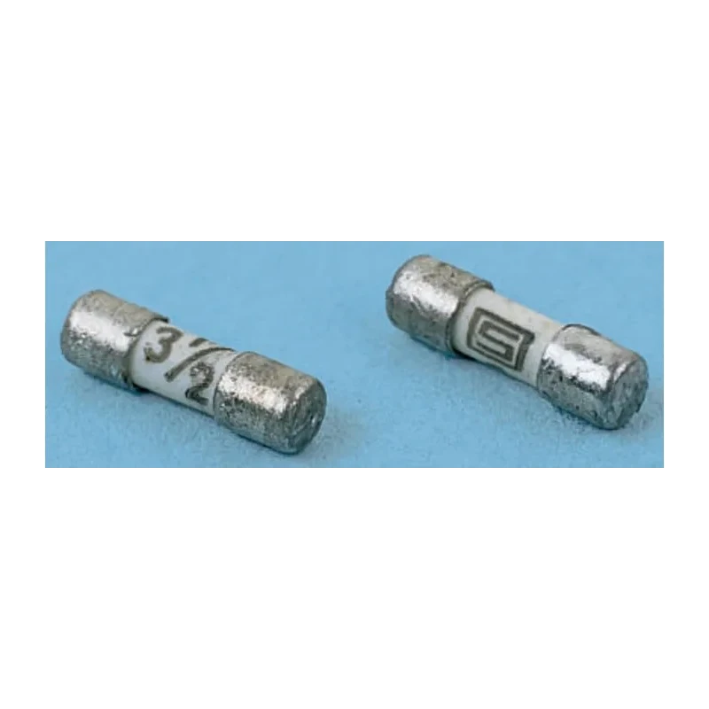 Schurter Non-Resettable Fuse 2A, 125 V AC, 125 V DC Ceramic Body 7010.9963.63