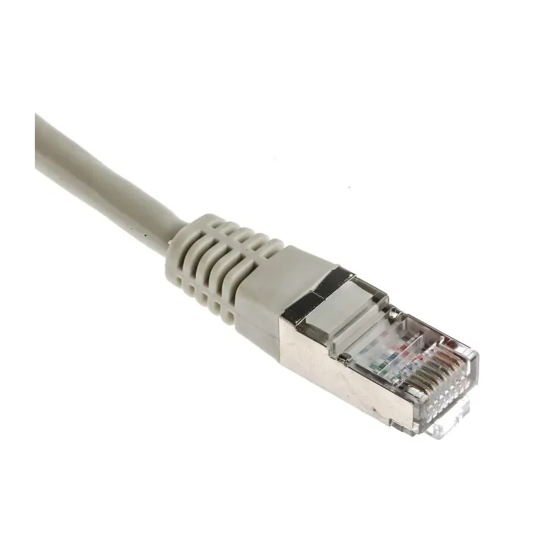 RS PRO Cat5 Ethernet Cable, 10 m, Grey RJ45 Male to RJ45 Male, F/UTP PVC 333-6605