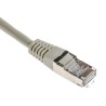 RS PRO Cat5 Ethernet Cable, 10 m, Grey RJ45 Male to RJ45 Male, F/UTP PVC 333-6605