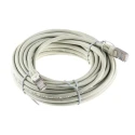 RS PRO Cat5 Ethernet Cable, 10 m, Grey RJ45 Male to RJ45 Male, F/UTP PVC 333-6605
