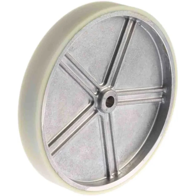 Hengstler Encoder Wheel, 1PT Standard, 500mm Circumference, Cast Aluminium Body, Rubber and Plastic Tread, Model 0 601 163