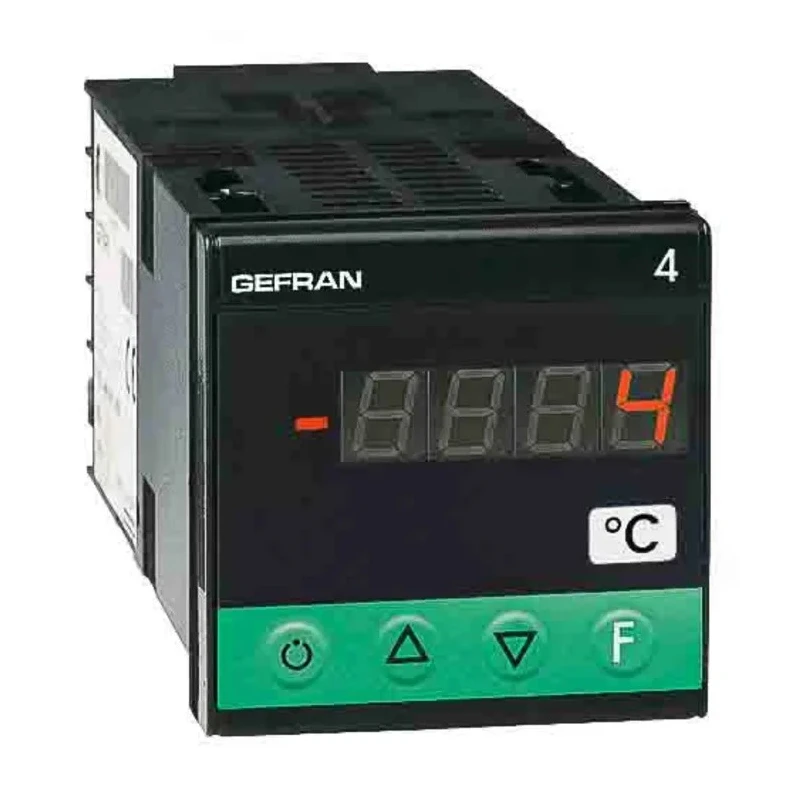 Gefran 4T LED Multi-Function Panel Meter for Temperature Measurement 48 mm x 48 mm 4T-48-4-00-0-000