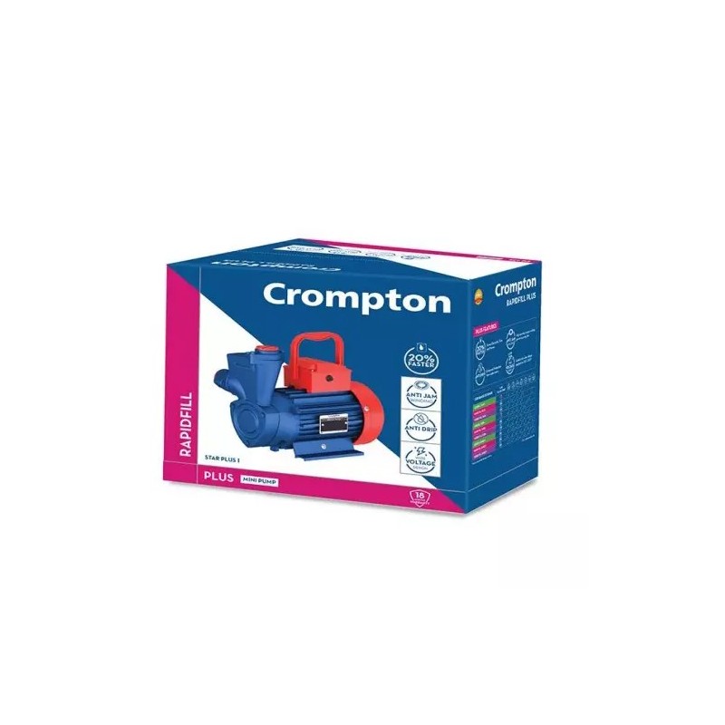 Buy Crompton 0.5 HP 0.37KW Self Priming Pump Mini Masterplus-II