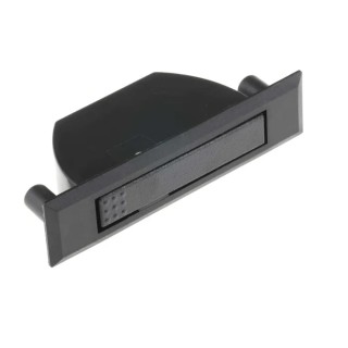Southco Passivated Powder Coated Black Plastic Flush Fitting Drawer Handle 34 mm Height 81 mm Length 67-10