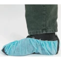 RS PRO Blue Over Shoe Cover One Size Pack of 50 Non-Woven Polyethylene Polypropylene ESD Safe Slip Resistant 340-7656