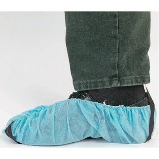 RS PRO Blue Over Shoe Cover One Size Pack of 50 Non-Woven Polyethylene Polypropylene ESD Safe Slip Resistant 340-7656