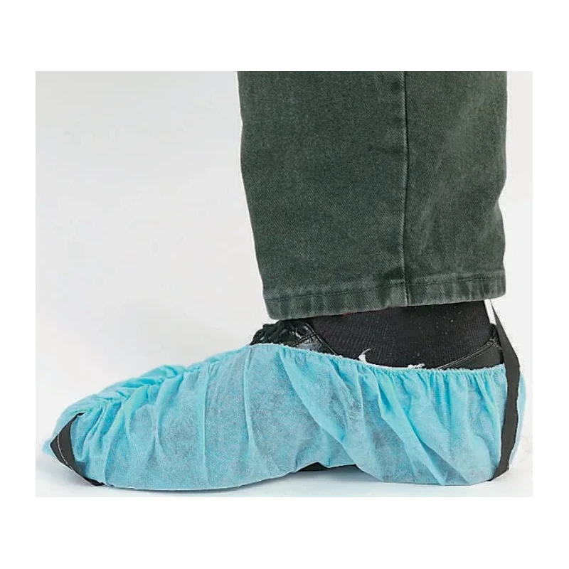 RS PRO Blue Over Shoe Cover One Size Pack of 50 Non-Woven Polyethylene Polypropylene ESD Safe Slip Resistant 340-7656
