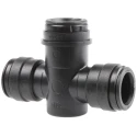 JG Speedfit Plastic Pipe Fitting 90° Push-in Tee PMTT22E