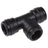 JG Speedfit Plastic Pipe Fitting 90° Push-in Equal Tee PM0222E