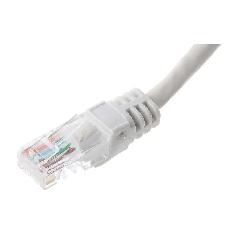 Decelect Cat5e Ethernet Cable 10 m Unscreened Grey PVC 
