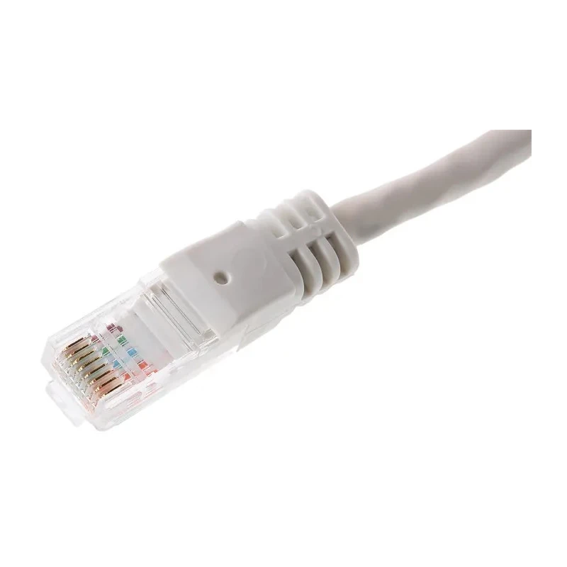 Decelect Cat5e Ethernet Cable 10 m Unscreened Grey PVC 