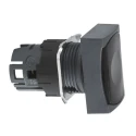 Schneider Electric Harmony XB6 Series Black Rectangular Spring Return Push Button Head 16mm Cutout IP65 ZB6DA2