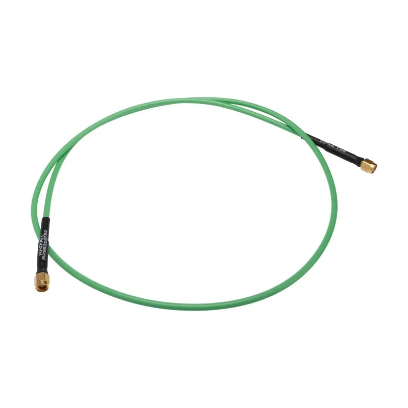 Radiall Coaxial Cable Male SMA to Male SMA 1 m 50 Ω Fluorinated Ethylene Propylene Jacket R286300752