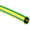 TE Connectivity Heat Shrink Tubing Polyolefin Yellow Green 10mm Sleeve Diameter 1.5m Length 2:1 Ratio DCPT-10/5-45-1.5M