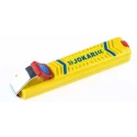 Jokari 10270 Series Round Soft Grip Wire Stripper 8 to 28 mm Stripping Range, 132mm Overall Length 10270