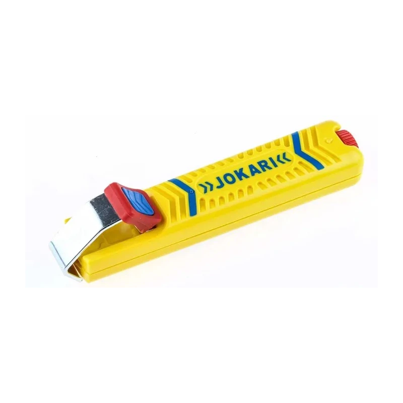 Jokari 10270 Series Round Soft Grip Wire Stripper 8 to 28 mm Stripping Range, 132mm Overall Length 10270