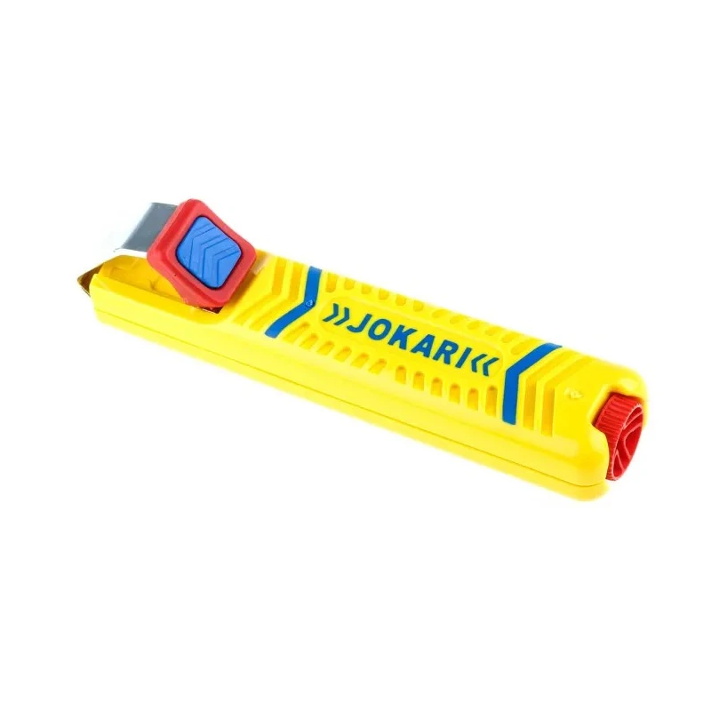 Jokari 10270 Series Round Soft Grip Wire Stripper 8 to 28 mm Stripping Range, 132mm Overall Length 10270
