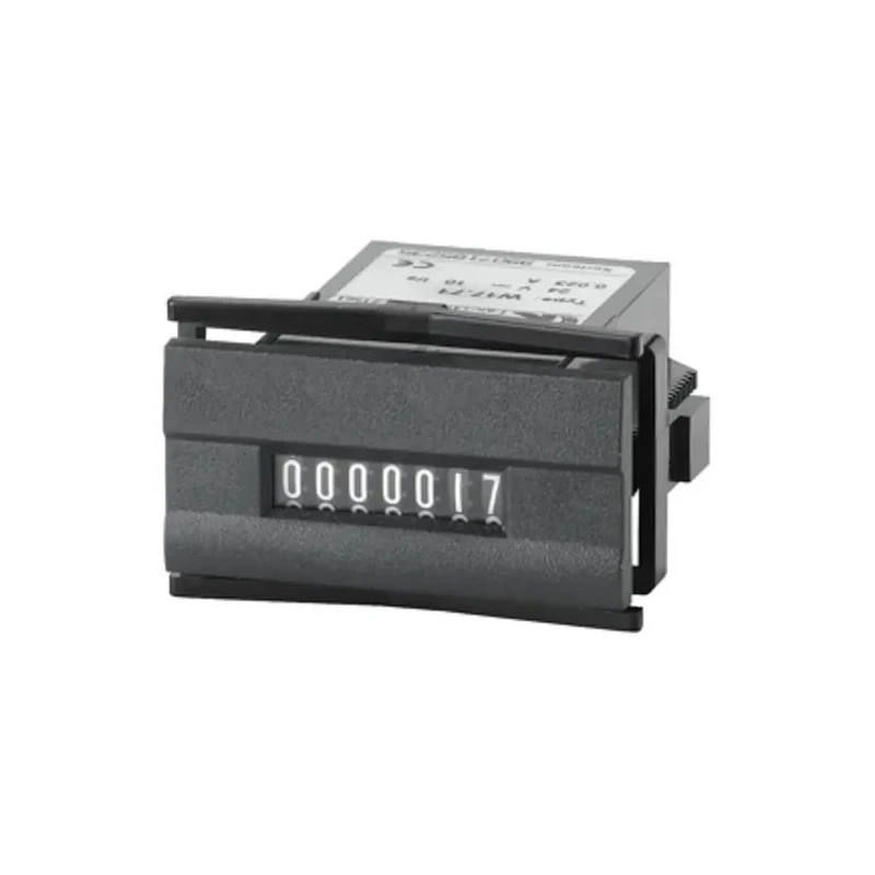 Kubler 7 Digit Analogue Pulse Counter W17.50 Model 1.740.500.013.550, Digit Height 4mm, CE Certified, IP41, Germany