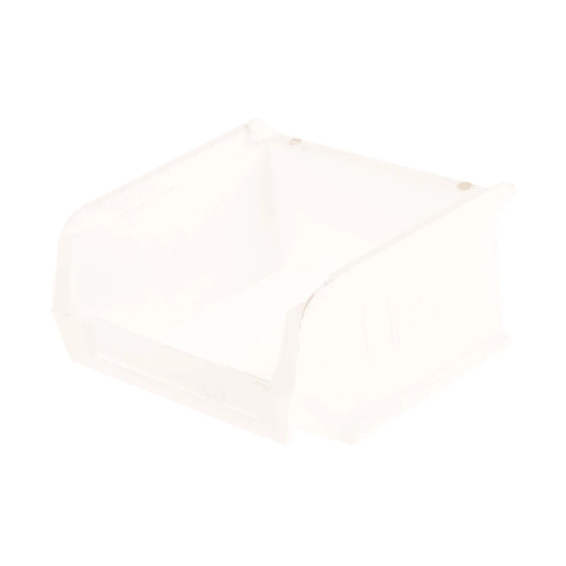 RS PRO Polypropylene Storage Bin 90 mm x 100 mm x 50 mm White 315-1123