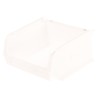 RS PRO Polypropylene Storage Bin 90 mm x 100 mm x 50 mm White 315-1123