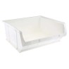 RS PRO Polypropylene Storage Bin, 376 mm x 419 mm x 180 mm, White 315-1189