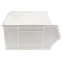 RS PRO Polypropylene Storage Bin, 376 mm x 419 mm x 180 mm, White 315-1189