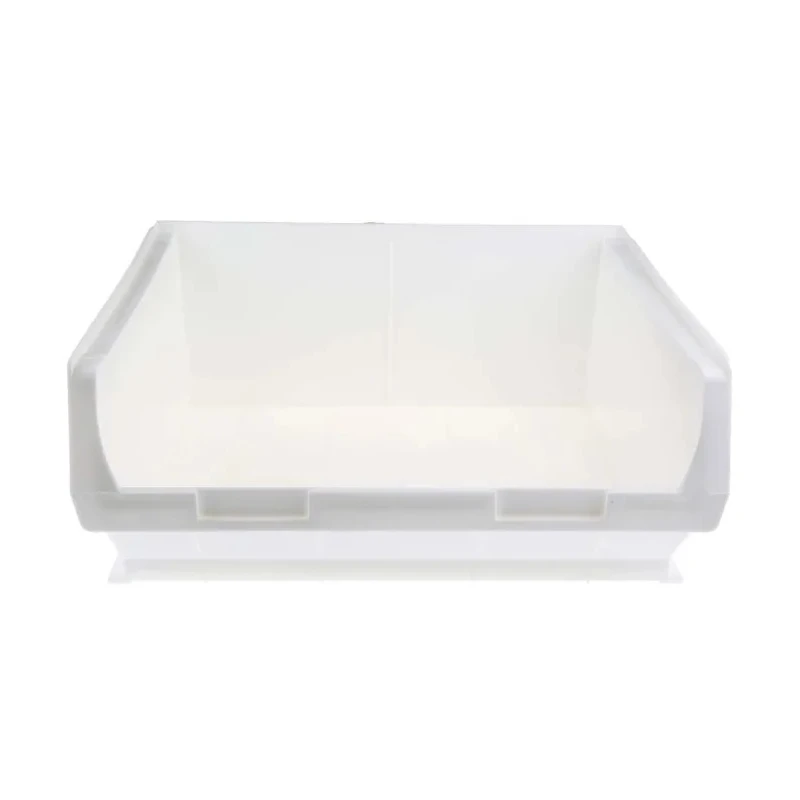 RS PRO Polypropylene Storage Bin, 376 mm x 419 mm x 180 mm, White 315-1189
